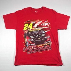 NASCAR Jeff Gordon #24 Graphic Shirt Mens M